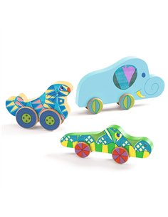 PUZZLE RELIEF - Puzz & Roll Bariolo - djeco 2