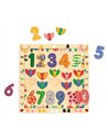 PUZZLE EDUCATIF - Puzzle 1 - 10 - djeco