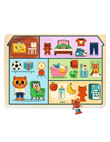 PUZZLO - Puzzlo House - djeco