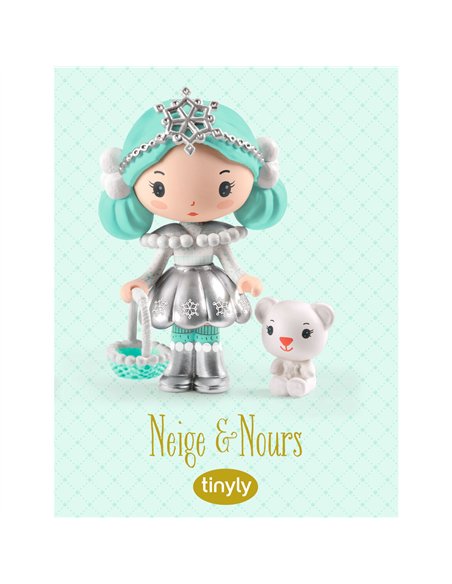 TINYLY - FIGURINE - Neige & Nours - djeco