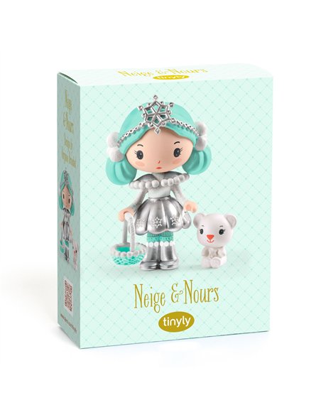 TINYLY - FIGURINE - Neige & Nours - djeco