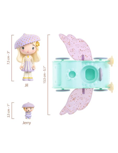 TINYLY - FIGURINE - Jil Tinycar - djeco