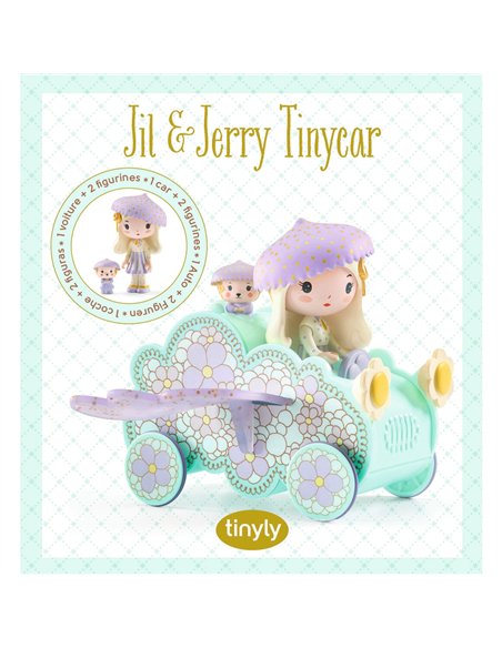 TINYLY - FIGURINE - Jil Tinycar - djeco