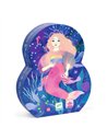 PUZZLE SILHOUETTE - Ella, la sirène - djeco