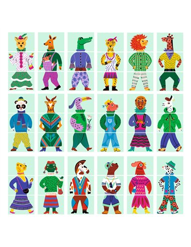 EDULUDO - Mix and match Modanimo - djeco