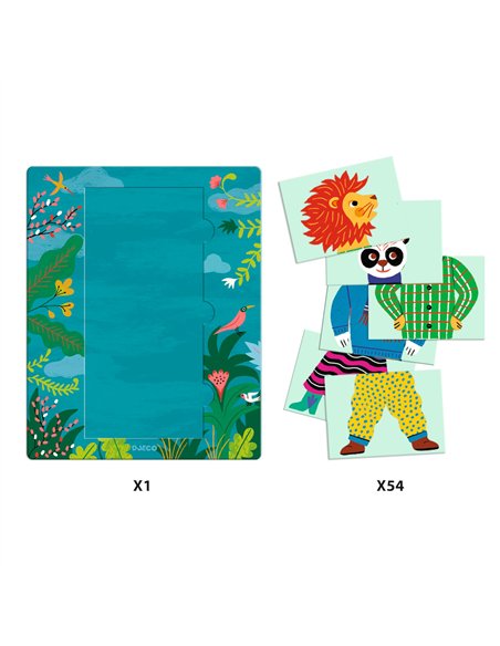 EDULUDO - Mix and match Modanimo - djeco