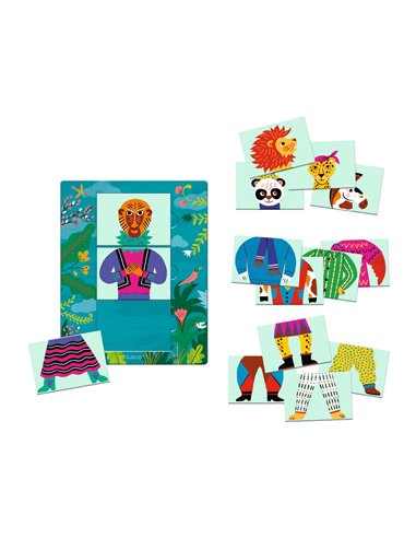 EDULUDO - Mix and match Modanimo - djeco