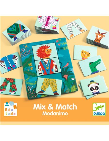EDULUDO - Mix and match Modanimo - djeco