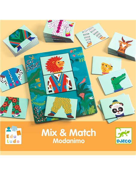 EDULUDO - Mix and match Modanimo - djeco