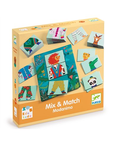 EDULUDO - Mix and match Modanimo - djeco