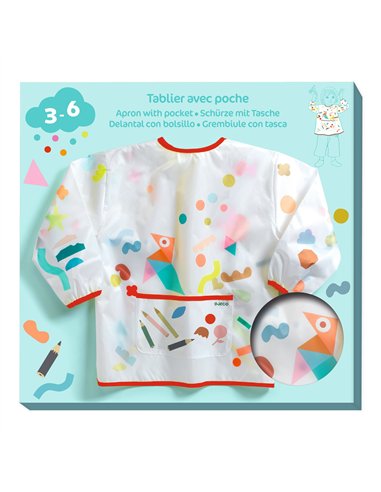 ACCESSOIRES DES PETITS - Tablier avec poche - djeco