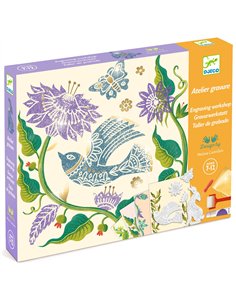ATELIER PAPIER - Passiflore - djeco