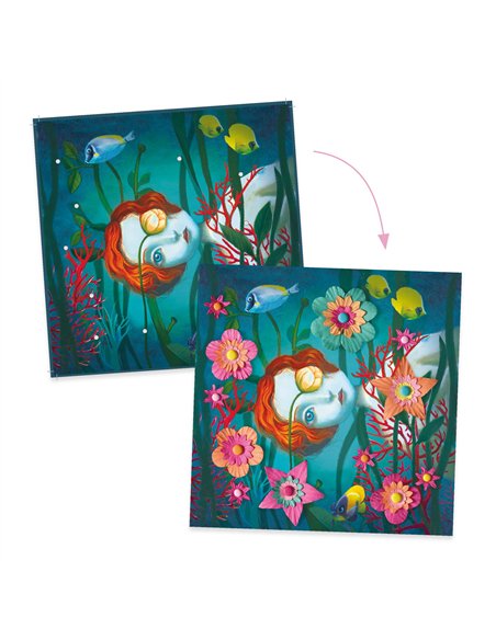 ACTIVITES PAPIER - Rock'n'Roses - djeco