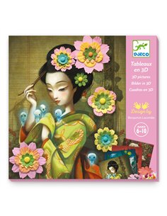 ACTIVITES PAPIER - Rock'n'Roses - djeco