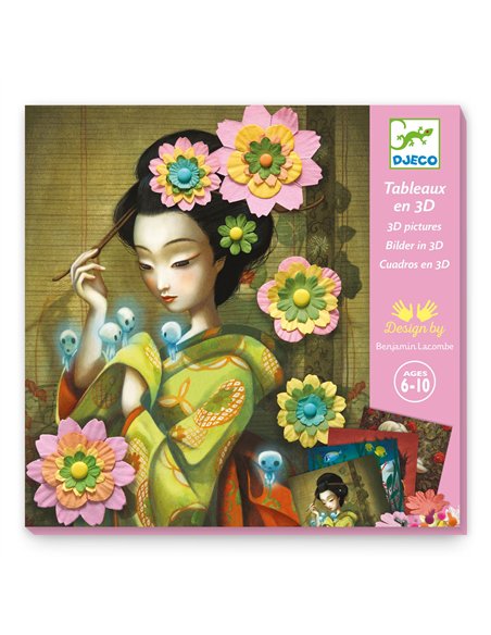 ACTIVITES PAPIER - Rock'n'Roses - djeco