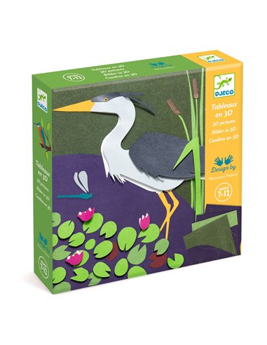 ACTIVITES PAPIER - Au bord de l'eau - djeco