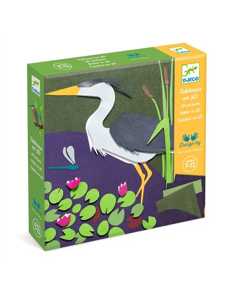 ACTIVITES PAPIER - Au bord de l'eau - djeco