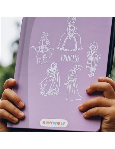 KIDYDRAW-MINI Tablette à dessin Princesse - Kidywolf