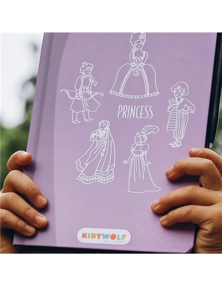 KIDYDRAW-MINI Tablette à dessin Princesse - Kidywolf