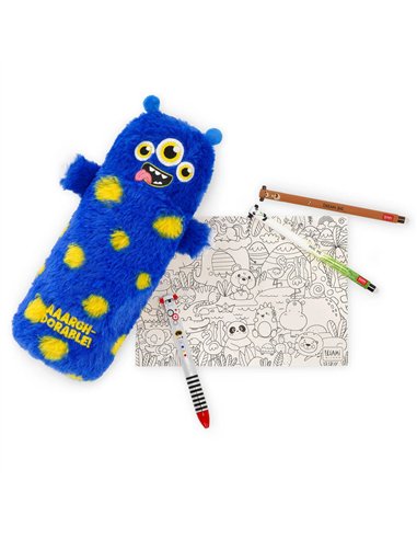 TROUSSE PELUCHE - SUPER SOFT - MONSTER - legami