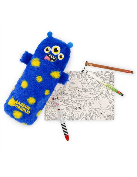 TROUSSE PELUCHE - SUPER SOFT - MONSTER - legami