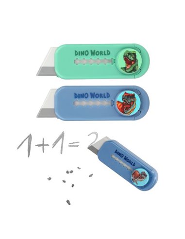 Dino World cutter-gomme