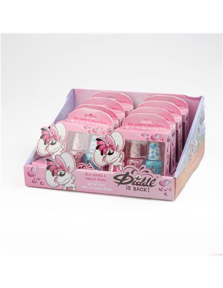 Duo Vernis à Ongles Diddl