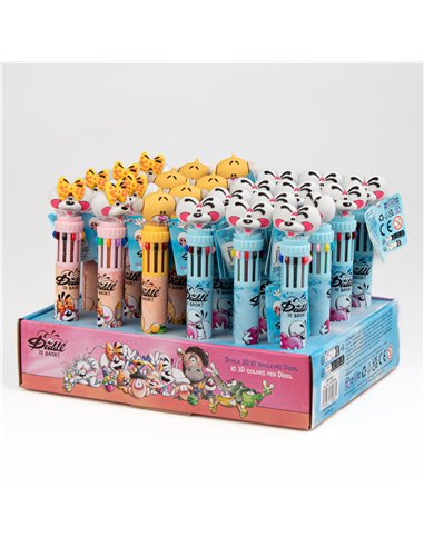 Stylo 3D Multi-Couleurs Diddl