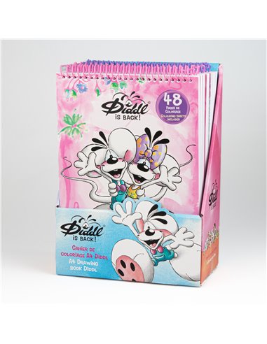 Cahier de Coloriages A4 Diddl