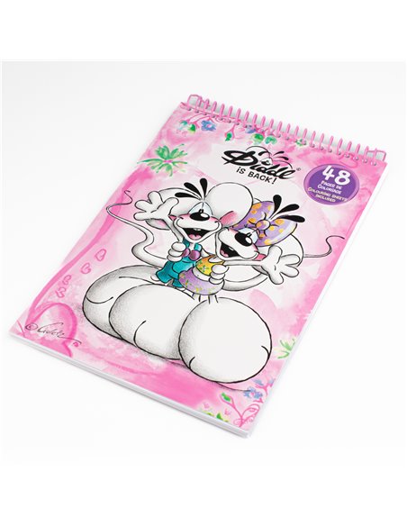 Cahier de Coloriages A4 Diddl