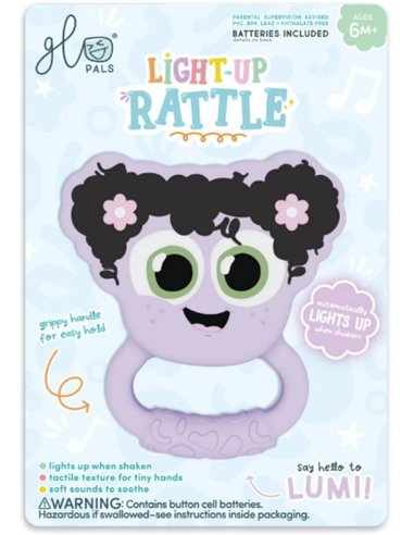 Hochet lumineux lila - glo pals