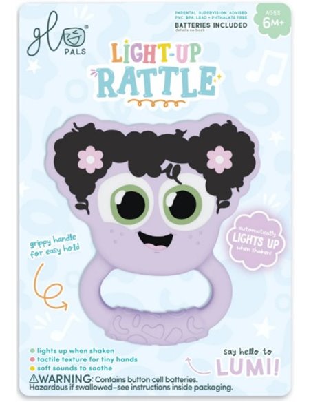 Hochet lumineux lila - glo pals