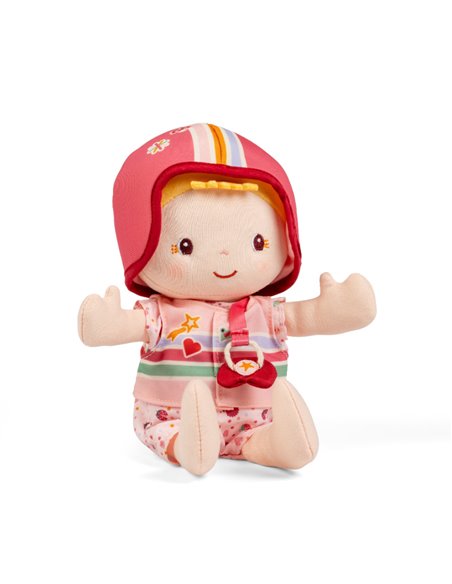 Poupée en tissu et siège vélo Lena - Lilliputiens