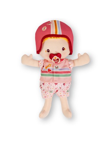 Poupée en tissu et siège vélo Lena - Lilliputiens