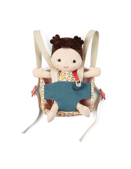 Poupée en tissu et porte bébé Jeanne - Lilliputiens