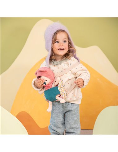 Poupée en tissu et porte bébé Jeanne - Lilliputiens
