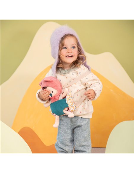 Poupée en tissu et porte bébé Jeanne - Lilliputiens