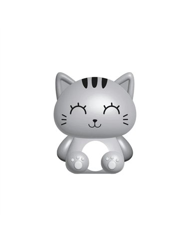Gommes XL chat gris - itotal