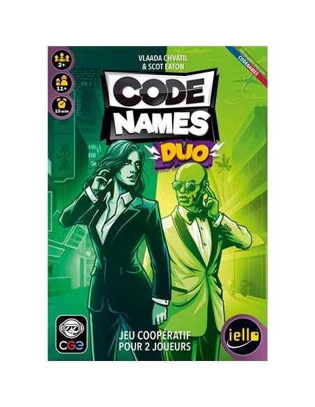 IELLO - Codenames Duo (Nouvelle Edition)