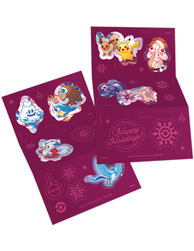 Pokémon : Calendrier des fêtes 2025 (de l'avent)