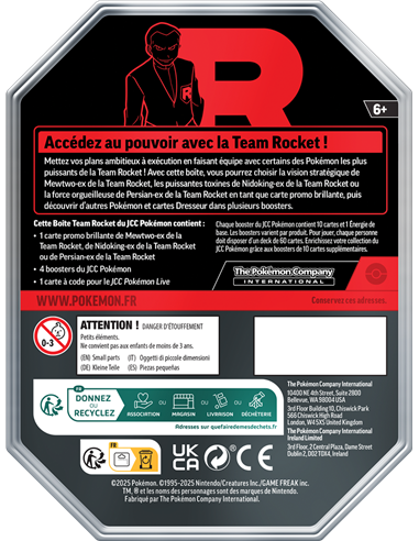 Pokémon : Pokébox Q3 2025 team rocket