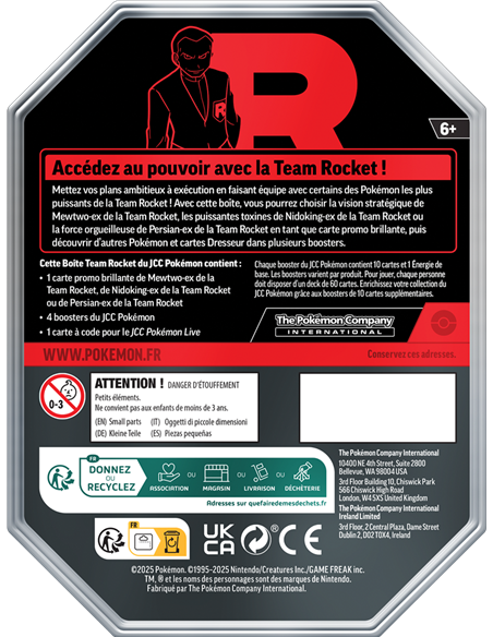 Pokémon : Pokébox Q3 2025 team rocket