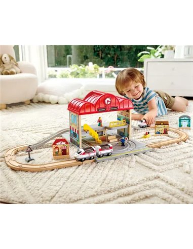 Coffret circuit de train portable - hape