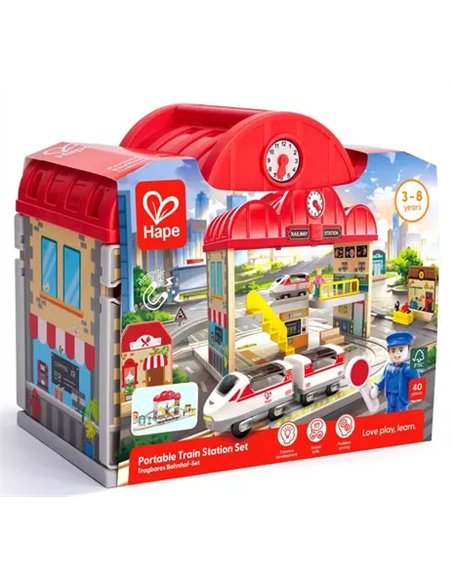 Coffret circuit de train portable - hape