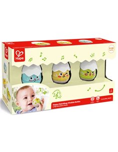 Set de 3 hochets poussins - hape