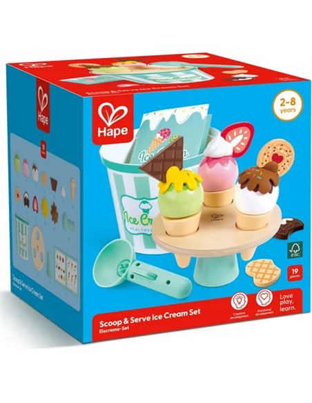Kit de glaces avec support - hape