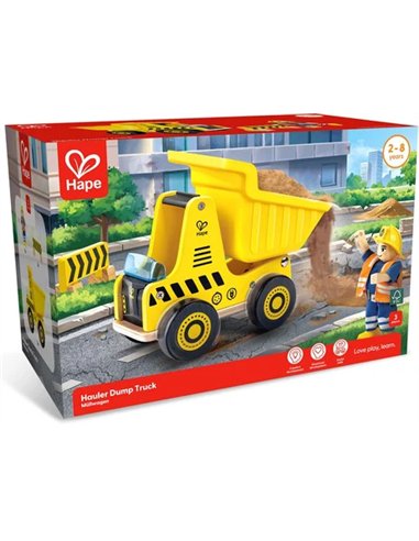 Mes engins de chantier - camion benne - Hape