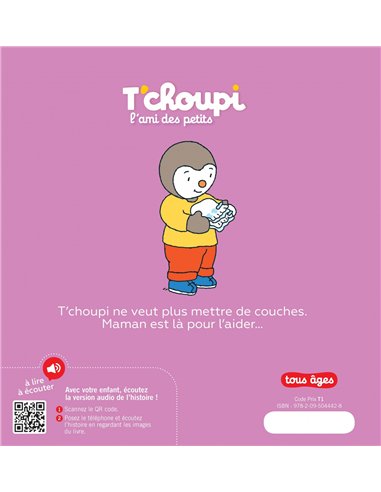 T'choupi ne met plus de couches