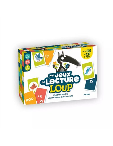 Mes jeux de lecture loup - Auzou