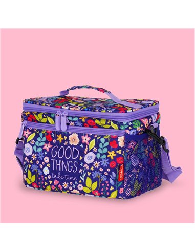 SAC À REPAS - LUNCH BAG 7.7 L - FLOWERS - legami